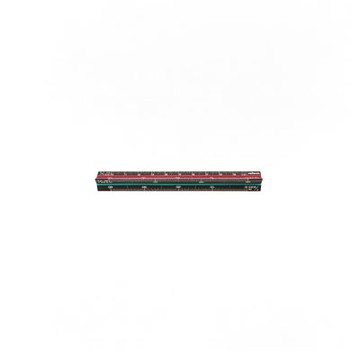 【MBS 萬事捷】4265 專業用 鋁製雷射雕刻 三角比例尺 10cm /支