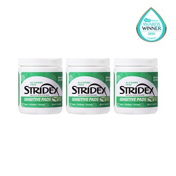 STRIDEX Sensitive Pad 90P*3ea Set