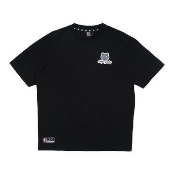 【NBA】中性落肩隊伍T_灰熊隊 短袖上衣 男女 黑色-3525104720