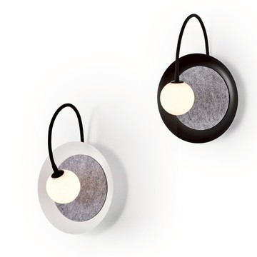 簡約風鋼材造型壁燈（可調整彎管角度） 34-20101、20102