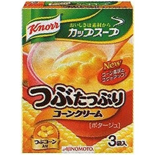 味の素 クノール つぶたっぷりコーンクリーム 3袋×10入