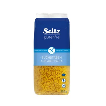 Seitz 【德國】無麩質字母義大利麵  250g/包