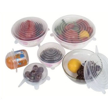 矽膠保鮮蓋組 重複使用環保碗蓋飲料蓋 彈性密封保鮮套