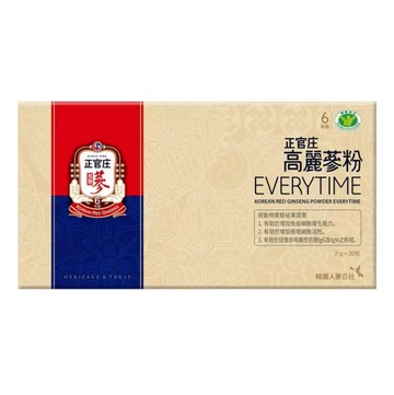 【現貨】CKJ 正官庄高麗蔘粉 EVERYTIME 2公克 X 30包