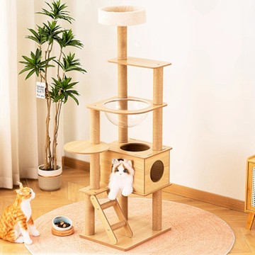 Happylife 經典款太空艙貓跳台 D款 Y12009