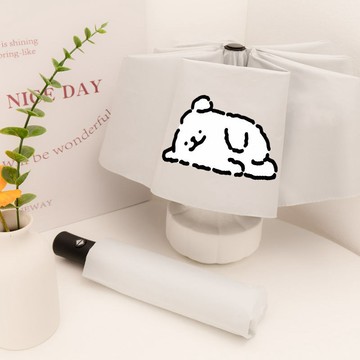 YOG-ins可愛折疊全自動雨傘大號傘女學生可愛晴雨兩用太陽傘防紫外綫