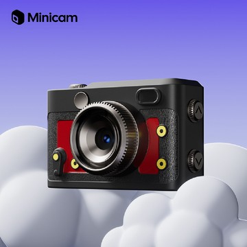 【Minicam 迷你拍】G11 手動閃燈 PIX3 迷你相機-酒紅