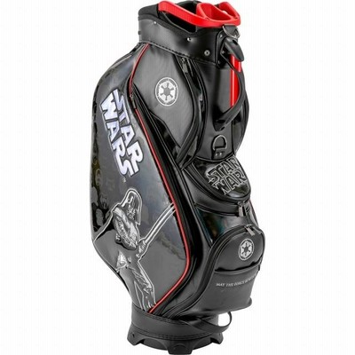 【美品】 STAR WARS スターウォーズ キャディバッグ 9型 ゴルフ 美品】 STAR WARS スターウォーズ キャディバッグ 9型 ゴルフ