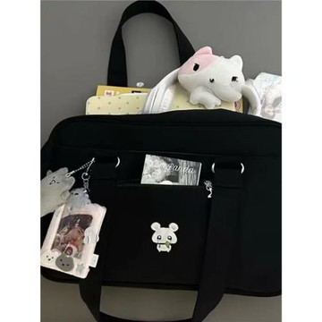 WHL原創DK少女電腦手提包筆記本女學生旅行腋下手提單肩斜跨痛包