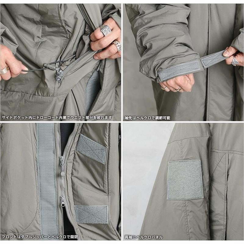 PCU LEVEL7 モンスターパーカー SEABEES復刻 ブラックL 実物 米軍 PCU