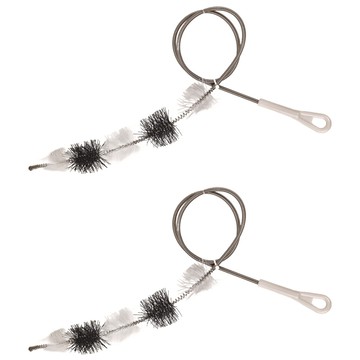 UdiLife 優的生活大師 百研 五節式排水管疏通清潔刷 刷毛+吸附 軟質線圈設計  單一顏色  2支