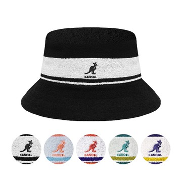 KANGOL BERMUDA STRIPE 多色 毛巾布 雙色漁夫帽 平頂漁夫帽 熱銷款 百搭帽款【TCC】