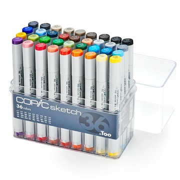 COPIC 酷筆客 Sketch 第二代 麥克筆 36 Color 36色 /組｜領券最高折$220