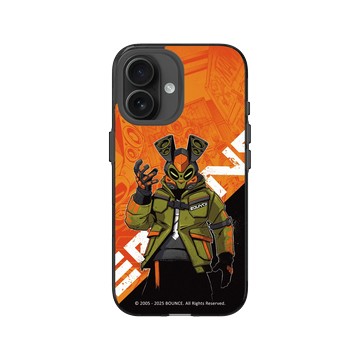 iPhone 16 Clear (相機按鈕) 酷墨灰 - BOUNCE - Bomb the system