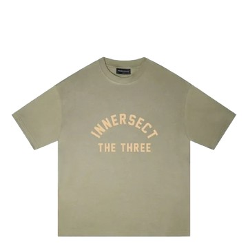 EDC INNERSECT FOG JERRY LORENZ ARCH-SHAPED SHINY LOGO GRAYISH GREEN