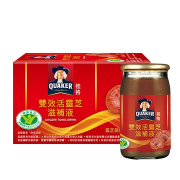 桂格 雙效活靈芝60mlX6瓶X6盒[箱購]