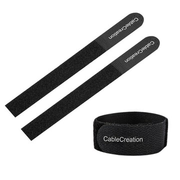 CableCreation 魔鬼氈束線帶/理線帶/理線器 18cm 50條 整線/收納線材(CT0002-G)