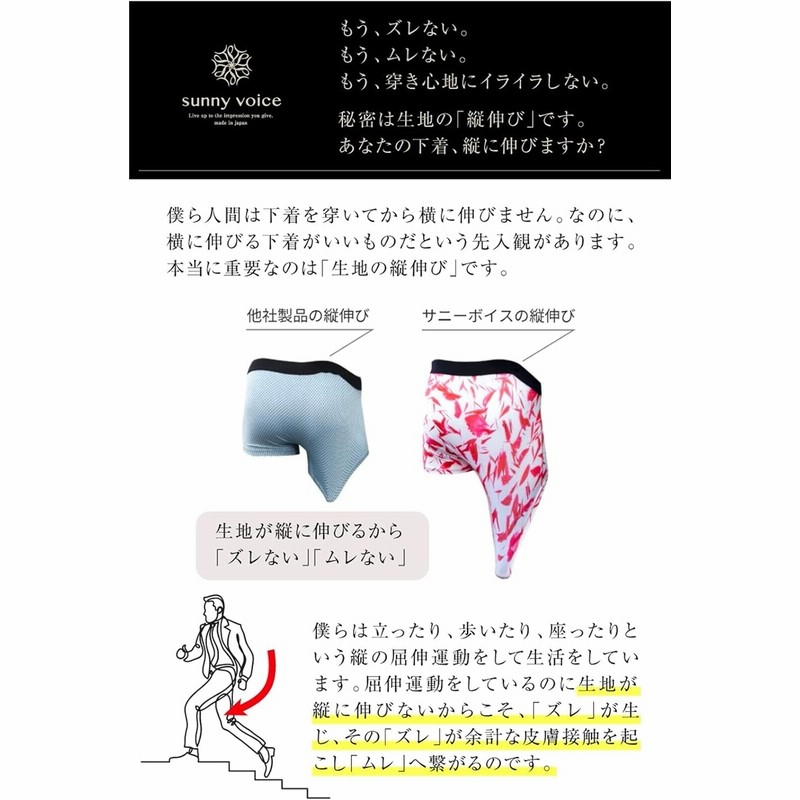 【プレゼントに】sunny voice Ｌサイズ　ボクサーパンツ レア サニーボイス メンズ ボクサーパンツ 前閉じ プレゼント
