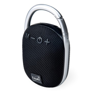 E-books 掛勾式可串聯美聲藍牙5.3音響 2.0 立體聲 動態炫光燈效  E-EPD237  黑色