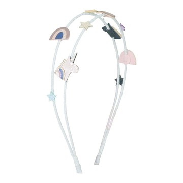 Mimi & Lula｜AW25_夢幻王國_獨角獸艾莉絲雙層髮圈