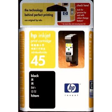 【文具通】原廠 HP 惠普 墨水夾 墨水匣 51645A  黑色 R1010053【APP滿額下單10%點數(單一帳號最高5000點)】1/31止