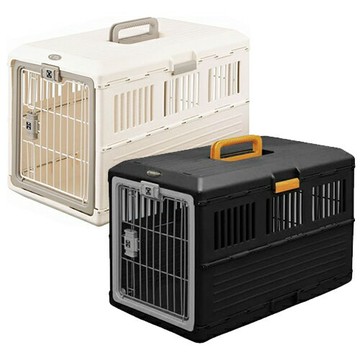 日本代購 IRIS OHYAMA 折疊式 寵物外出籠 FC-670 運輸提籠 抗菌 寵物籠 貓咪 中型犬 20kg