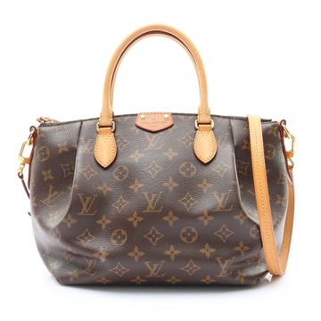 LOUIS VUITTON LV 路易威登 Turenne PM 兩用包 棕色 原花帆布 M48813 【二手名牌BRAND OFF】