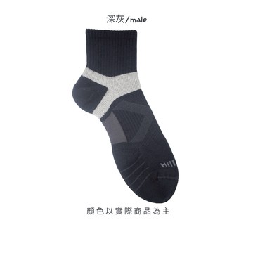 HF除臭足弓加壓男1/2襪-26-30cm-多款任選