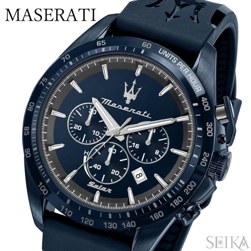 マセラティ MASERATI 時計 (7)R8871649001 ソーラーブルー SOLAR BLUE ...