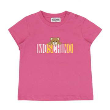 Moschino Kids 嬰幼兒 logo T-Shirt