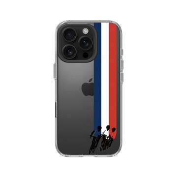 iPhone 16 Pro Clear Case（相機按鈕） 透明 - Le Tour de France - French Colors