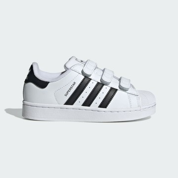 Adidas 愛迪達 Superstar II CF C JI3988 中童 運動休閒鞋 貝殼鞋 舒適 白 黑
