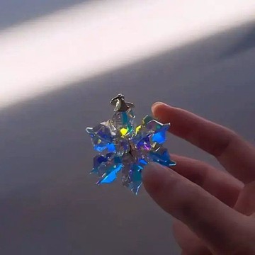 【小悅居】水晶石掛件禮物立體棱光鏡玻璃擺件汽車掛件光學彩虹網紅同款、熱門單品 人氣好物