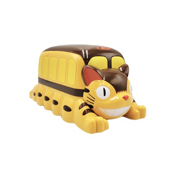 Skater 造型雙層便當盒  貓公車 多色  1組