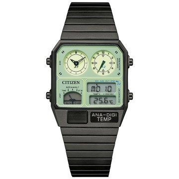 CITIZEN 星辰 CitizenANA-DIGI TEMP 限定復古電子錶JG2147-85X