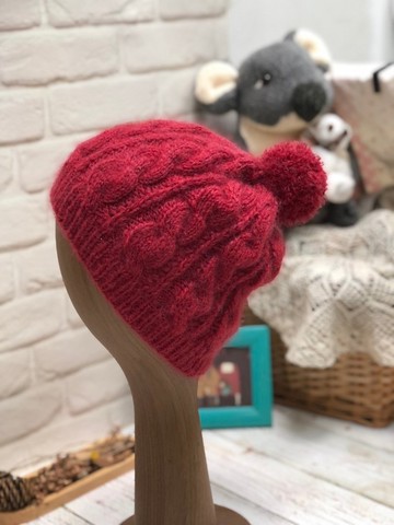 ChiChi手作-高質感毛線編織帽/羊毛帽/手工編織