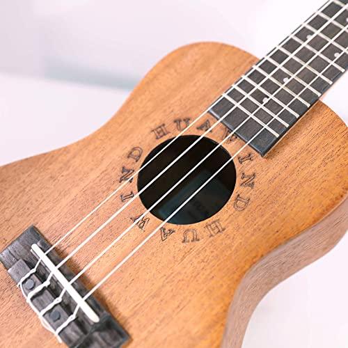 HUAWIND Concert Ukulele Ukeleles for Beginners Mahogany Inch Hawaiian Starter ukeleles Kids Adults Child Guitar Ukalalee With Gig Bag