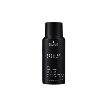SCHWARZKOPF 德國黑颶風專業沙龍3號髮型噴霧-蓬鬆塑型100ml/黑罐(持久空氣感黑魔髮定型液髮膠)