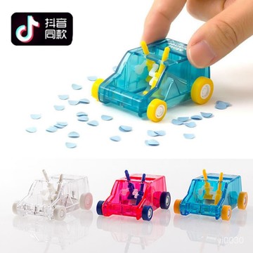 TOP優選迷你桌麵清潔小車學生清理除塵器鉛筆橡皮碎紙屑創意文具趣味解壓 桌面清潔車 桌面吸塵器