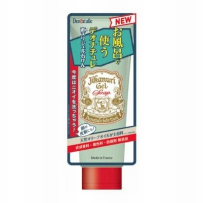 シービック お風呂で使う デオナチュレ 直ヌリ ジェル石けん 175g
