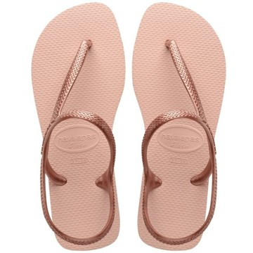 havaianas 哈瓦士 巴西人字拖 女款 Flash urban 粉 涼鞋 拖鞋 夾腳拖 海灘鞋【南風百貨】