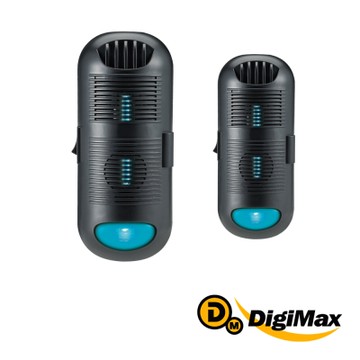 【DigiMax】 專業級抗敏滅菌除塵螨機 DP-3E6 二入 [最大有效範圍15坪] [紫外線滅菌] [循環風扇]