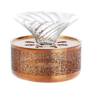 璀璨擴香溫茶器-鈦金