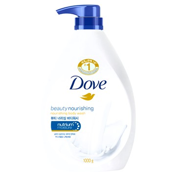 Dove 多芬滋養柔嫩沐浴乳 肌膚保濕  1kg  1瓶