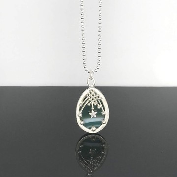 No.6許願星 純銀項鍊silver925