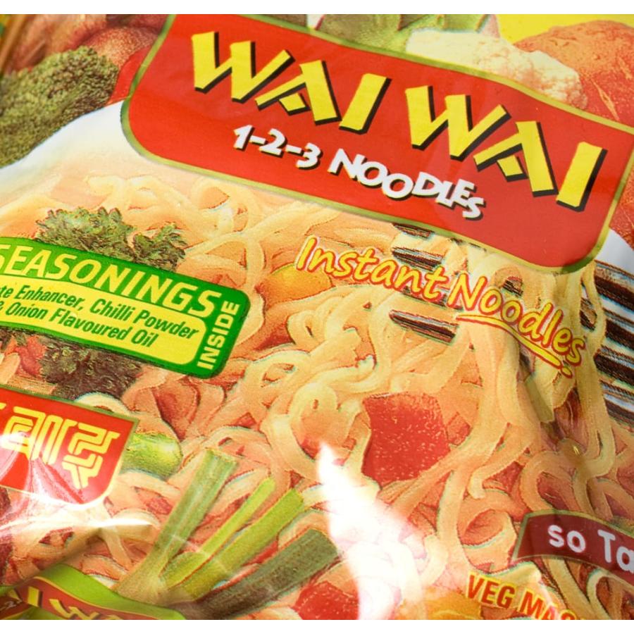 インスタント ラーメン ヌードル WAIWAI Noodles ネパールのインスタントヌードル(ベジ・マサラ味) インド