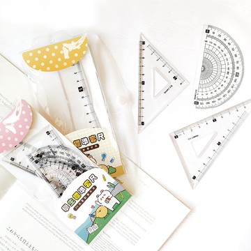 Ching Ching X 萌ZOO系列 CR-108 學生標準套尺組