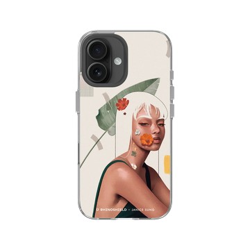 iPhone 16 Clear Case（相機按鈕） 透明 - Janice Sung - Fiji 斐濟