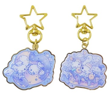 小禮堂 Sanrio 三麗鷗 大耳狗 小麥粉 金屬造型鑰匙圈 (甜點款)