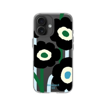 iPhone 16 Clear Case（相機按鈕） 透明 - Knock Knock A2Z - 左擺右擺花